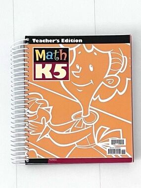 BJU Homeschool Math K5 Teacher”s Edition - USED